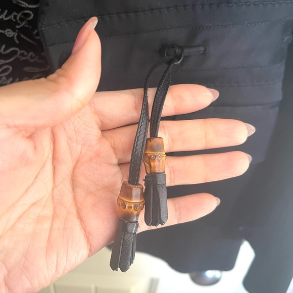 Authentic Gucci blazer Black S with bamboo pockets - Picture 8 of 8